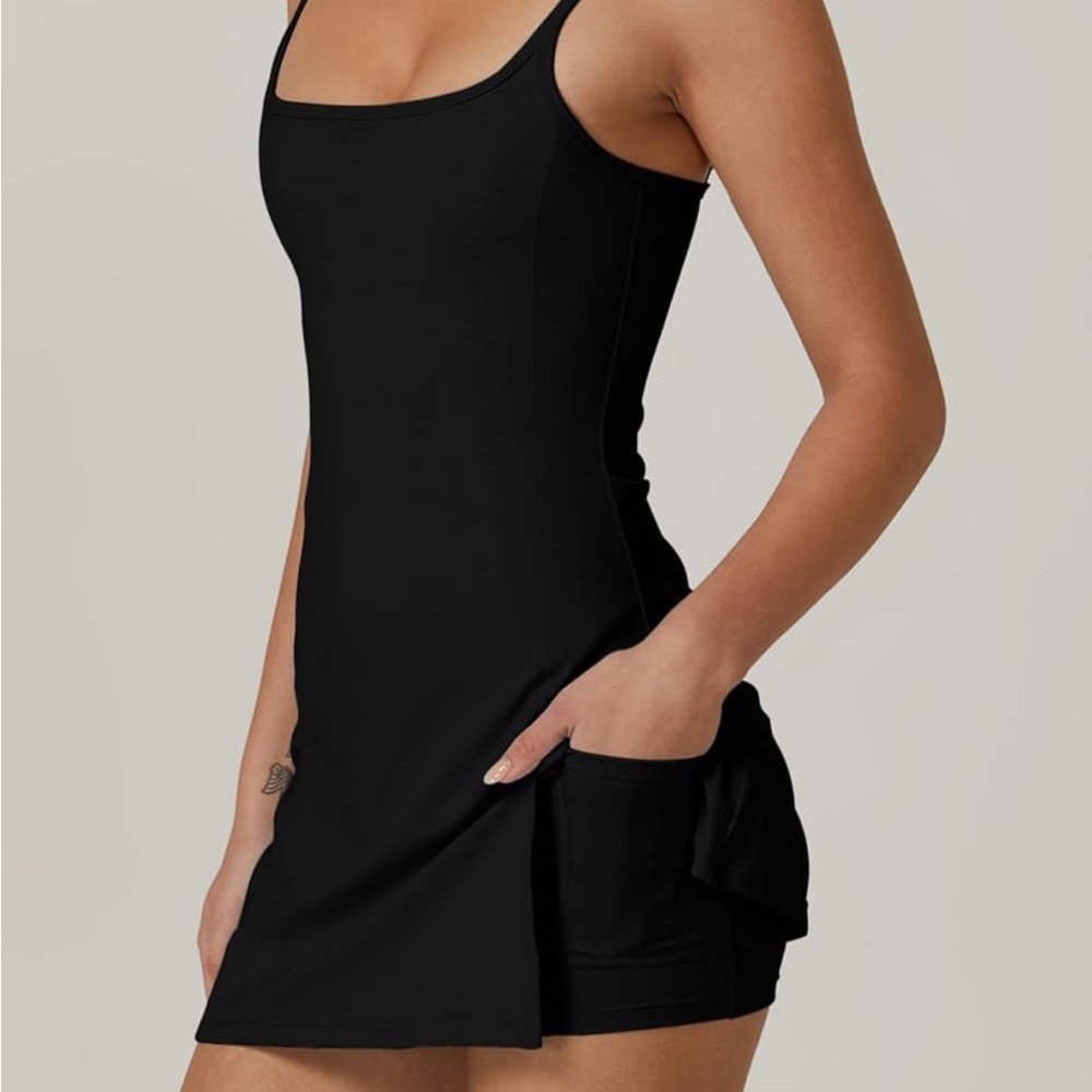 Black active dress